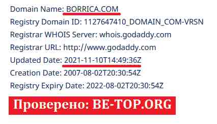 Borrica МОШЕННИК отзывы и вывод денег