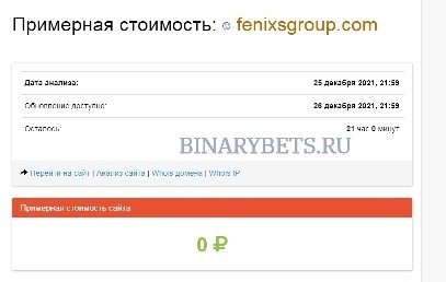 FenixsGroup – ЛОХОТРОН. Реальные отзывы. Проверка