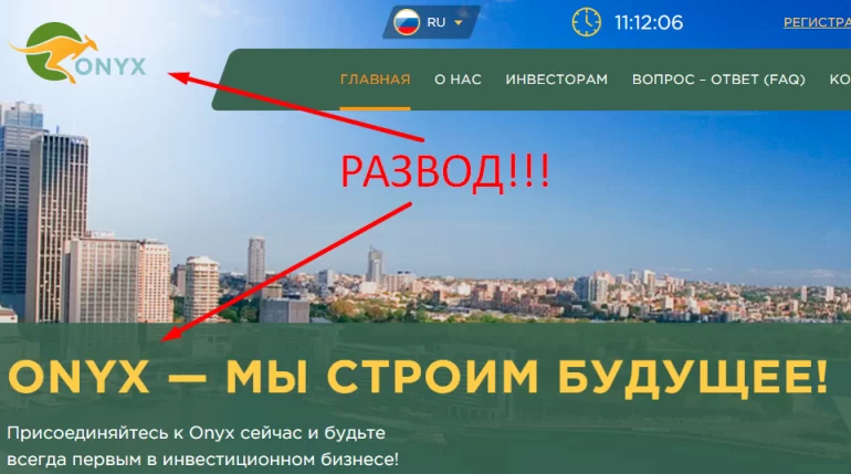 Onyx company отзывы и обзор проекта