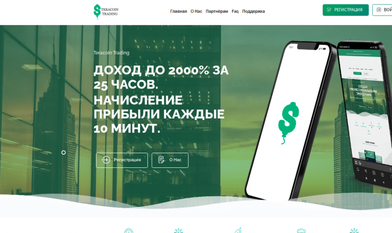 Полный обзор брокера TERACOIN TRADING