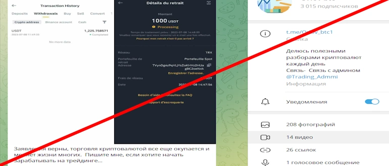Orlov.btc разоблачение криптомошенника